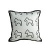 SOGA 45cm Throw Pillow White Teddy Fleece Square Pony Design Decorative Cushion for Living Room, Furniture>Living Room Furniture>Occasional Chairs, , , , ,  - NZ DEPOT 1