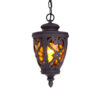 Vintage Lamp 48cm  Aluminum Glass Lantern Chandelier for Home Decor, Home & Living>Lighting>Indoor Lights>Lamps, , , , ,  - NZ DEPOT 1
