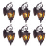 Vintage Lantern 6X 57cm Outdoor Antique Bronze Wall Sconce Classic Rustic Exterior Light Fixture, Home & Living>Lighting>Indoor Lights>Lamps, , , , ,  - NZ DEPOT 1