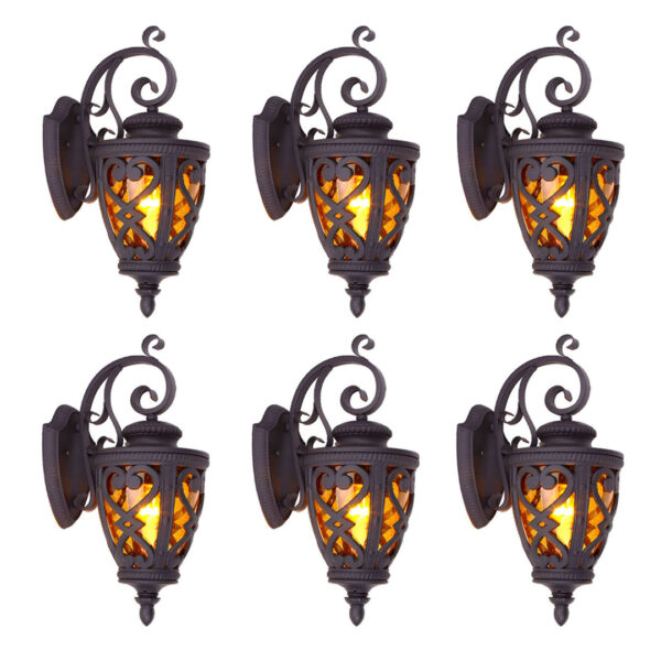 Soga 6X 57Cm Vintage Outdoor Wall Lantern Antique Bronze Sconce, Home &Amp; Living, Lighting, Indoor Lights, Lamps, ,  - Nz Depot 1