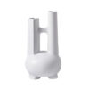 SOGA Ornament Modern Geometric Vase Minimalist Double Tube Abstract Sculpture for Home D?cor, Home & Living>Home Decor>Indoor Pots, Planters and Plant Stands, , , , ,  - NZ DEPOT 1