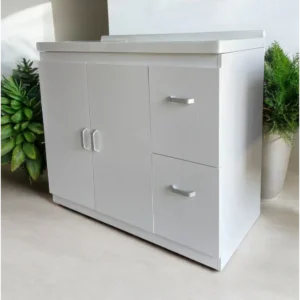 Buy Vanity - Misty Series 1000mm White - 100% Water Proof Online - Vanities - Freestanding - Square Basin - 1 - NZ Depot Delivery