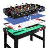 4-in-1 Games Table Soccer Foosball Pool Table Tennis Air Hockey Home Party