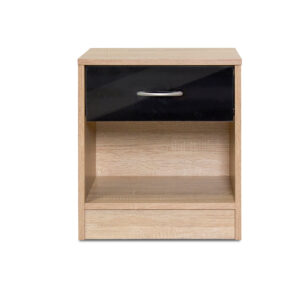 Bardalona Bedside Table Black