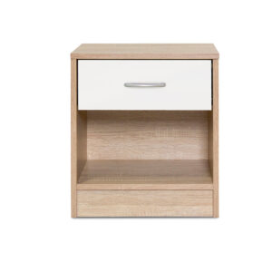 Bardalona Bedside Table White