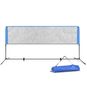 DS NA Portable Sports Net Stand Badminton Volleyball Tennis Soccer 3m 3ft Blue