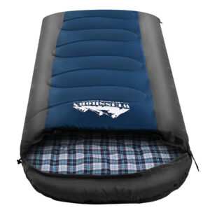 DS NA Sleeping Bag Camping Hiking Tent Winter Outdoor Comfort 0 Degree Navy