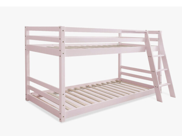 Polli Mid-Sleeper Bunk Bed Pink