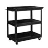 Tool Cart 3-Tier Trolley Workshop Garage Storage Organiser