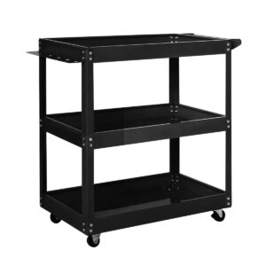 DS Tool Cart 3-Tier Trolley Workshop Garage Storage Organiser