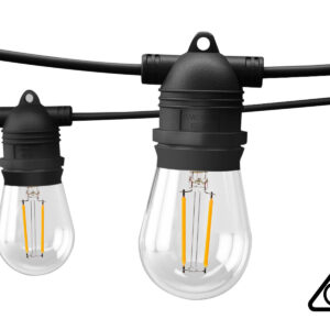 Fixed Socket Festoon Light S14 12M LED