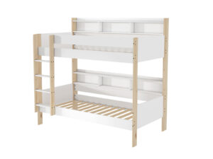 Gilly Bunk Bed White Natural Pr71832 Bunk Beds Nz Depot - Nz Depot