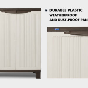 Half Outdoor Storage Cabinet