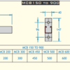 MED DUTY CANTILEVER BRACKET X2 -
