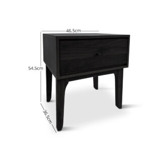 Samuel Bedside Black