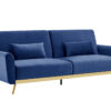 Limpley Sofa Bed Velvet Blue