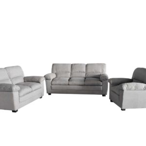 DS Verna Living Sofa Set Linen Light Grey