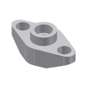 Buy Danfoss Flange Set, Flange, 10 Mm, Socket Weld 027N2010 Front View