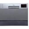 MIDEA DISHWASHER SILVER 6 PLACE SETTING BENCH TOP