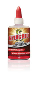 Nylog Red Gasket Sealant 30mL Adhesives RT200R