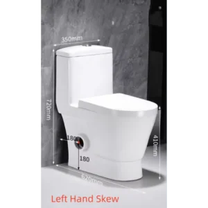 Buy Toilet Suite - One Piece Skew - Left Hand Trap 600x670mm - SL-039L Online - Toilets - Suite - 1 - NZ Depot Delivery