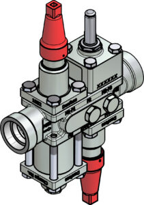 Valve station ICF 20 4 9H 32 mm Connection standard ASME B 16.11 Industrial Valves 027L3337