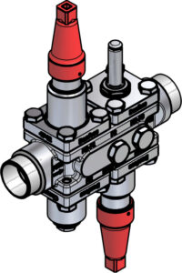 Valve station ICF SS 20 4 9 32 mm Connection standard EN 10220 Industrial Valves 027L4708