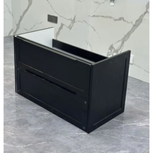 Vanity - Jess Series Wall Hung Black - 100% Water Proof, Wall Hung - NZ DEPOT