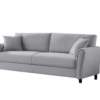 Cozza Linen Sofa Light Grey
