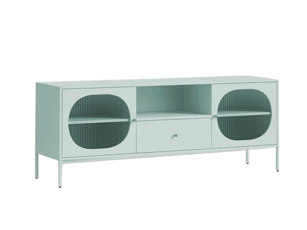 Lonna Steel TV Entertainment Unit 1.6M Mint