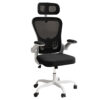 Molina Mesh Task Chair White+Black