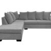 DS NZ made Lavern corner sofa Vish Grey (Sonia)