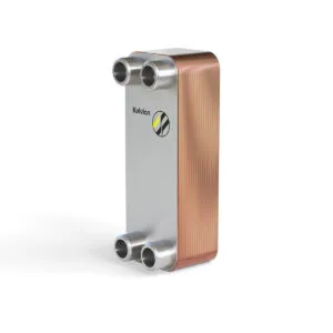 Buy Kelvion Heat Exchanger Brazed Plate - Non Insulated. Gea GBS100M-14 Front View