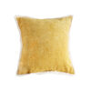 SOGA 50cm Throw Pillow Turmeric Yellow Aesthetic Chenille Texture for Home Decor, Furniture>Living Room Furniture>Occasional Chairs, , , , ,  - NZ DEPOT 1