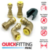 1/2" HVAC Push to Connect 90 Degree Elbow - HV-SE-0500 - Heat Pump Supplies - Heatpump Tools And Fittings