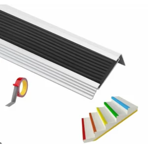 Buy Aluminum alloy stair anti-slip strip Online - Decorative - SPC Vinyl Flooring - 2 - NZ Depot Delivery
