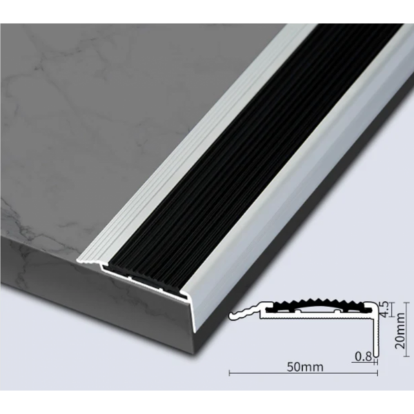 Aluminum alloy stair anti-slip strip, SPC Vinyl Flooring - NZ DEPOT