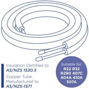Buy PairCoil Premium Fire Rated 3/8-5/8-20m PAIRCOIL 3/8-5/8-20 Online - Pair Coil - 2 - NZ Depot Trade