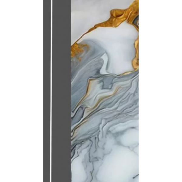 PVC UV Marble Stone Board - Gold Plated, Waterproof decorative sheet - NZ DEPOT