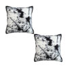 SOGA 2X 50cm Throw Pillow  Black and White Leopard Thick Premium Polyester Fiber for Home Decor, Furniture>Living Room Furniture>Occasional Chairs, , , , ,  - NZ DEPOT 1