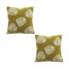 SOGA 2X 50cm Throw Pillow Green Autumn Harvest Pumpkin Print Home Decor, Furniture>Living Room Furniture>Occasional Chairs, , , , ,  - NZ DEPOT 1