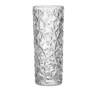 SOGA 30cm Sleek Clear Glass Vase Elegant Wide Crystal Design for Modern Home D?cor, Home & Living, Home Decor, Vases, , ,  - NZ DEPOT 1