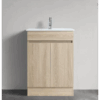 Cabinet - Misty Series Free Standing 600mm Wooden, Freestanding - Square Basin - NZ DEPOT