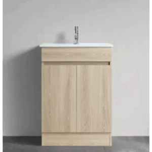 Buy Vanity - Misty Plywood Series Freestanding 600mm Wooden Online - Vanities - Freestanding - Square Basin - 1 - NZ Depot Delivery
