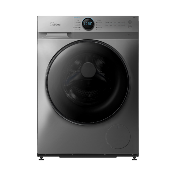 Midea 10 KG Steam Wash Front Load Titanium Washing Machine With Wi-Fi -  - Titanium Colour - Front Load Washing Machines - MF200W100WB/T-1 - NZ DEPOT