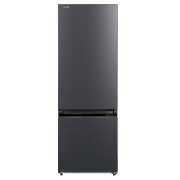 Toshiba 325L Bottom Mount Fridge Freezer Morandi Grey - Bottom Mount Freezers - GR-RB410WE-PMM(06)-1 - NZ DEPOT