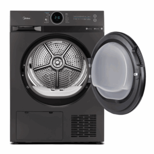 Midea 9KG Heat Pump Tumble Dryer - Smart Control - Black Color - Dryers - MD200H90WB/T-AU-2 - NZ DEPOT