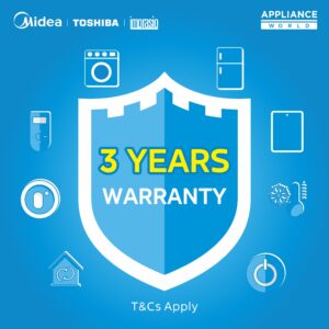 Midea White Laundry Combo  - 9KG Steam Wash Front Load Washing Machine + 8kg Heat Pump Dryer - Combos - MF200W90WB/W+MD200H80WB/W-AU-2 - NZ DEPOT