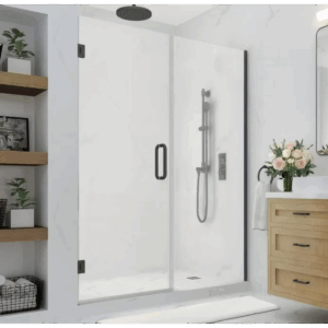 Shower Glass - Stream Series Invisible aesthetic configurability 1200mm, Frameless Shower - NZ DEPOT
