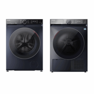 Toshiba White Laundry Combo  - 10KG Front Load Washing Machine + 10kg Heat Pump Dryer - Combos - TW-BK110GF4AU(MG)+TD-BP110GHAU(MG)-1 - NZ DEPOT